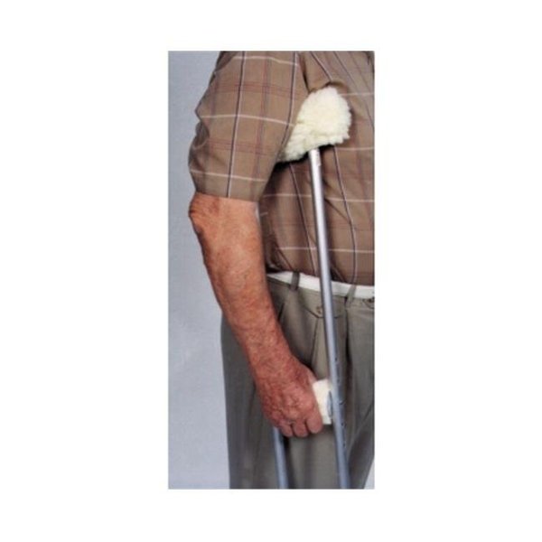 Essential Medical Supply Inc Essential Medical D5009 Sheepette Crutch Covers - Arm & Grip D5009